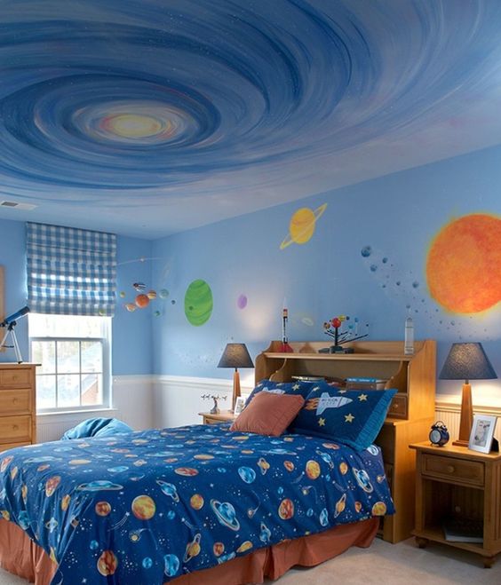 استفاده از سقف در طراحی داخلی اتاق کودک
